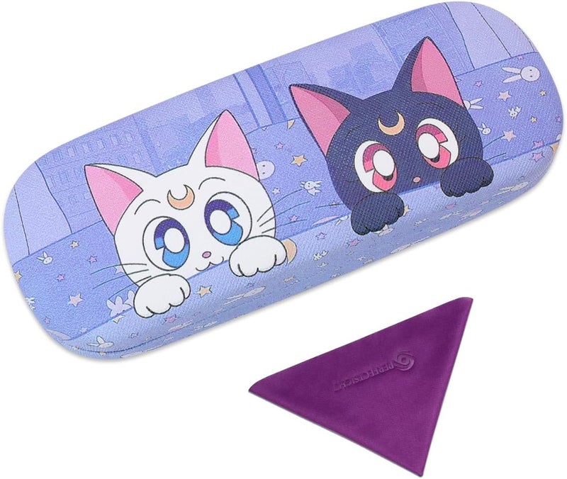 PERFECTSIGHT Store Hard Shell Eyeglasses Case, Kawaii Protective Glasses Case for Kids, Cute Eyeglass Case for Women Men Girls - Image 1